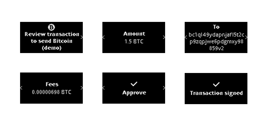 Ledger Stax and Ledger Flex UI