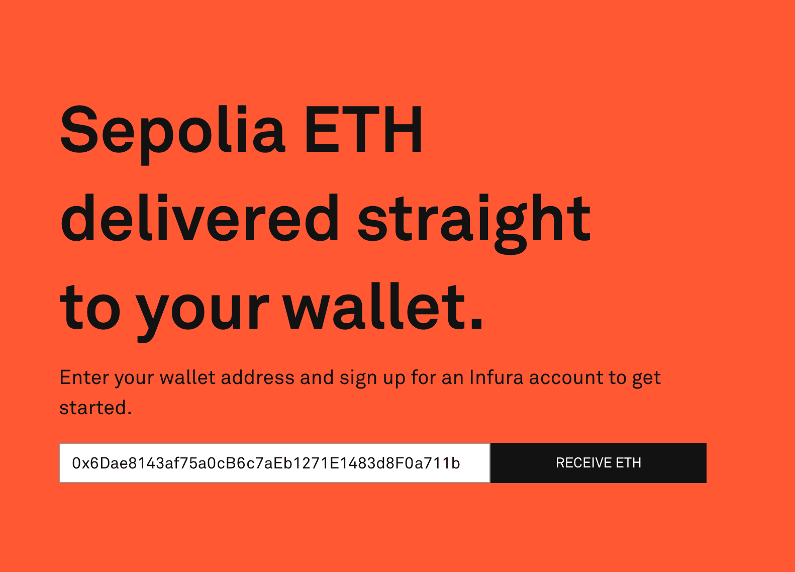 Sepolia Ethereum Faucet