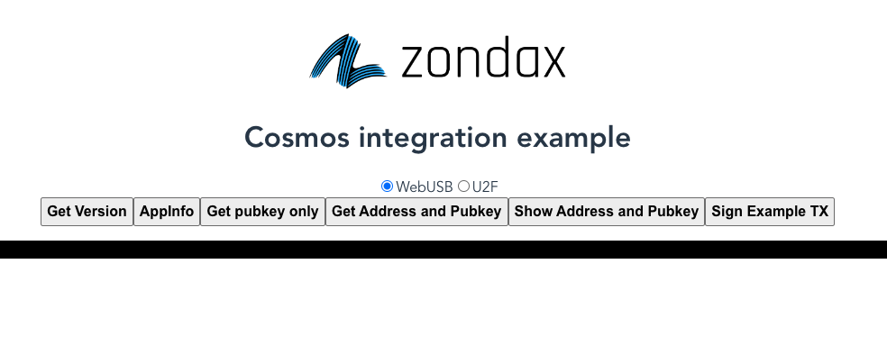 Cosmos integration example