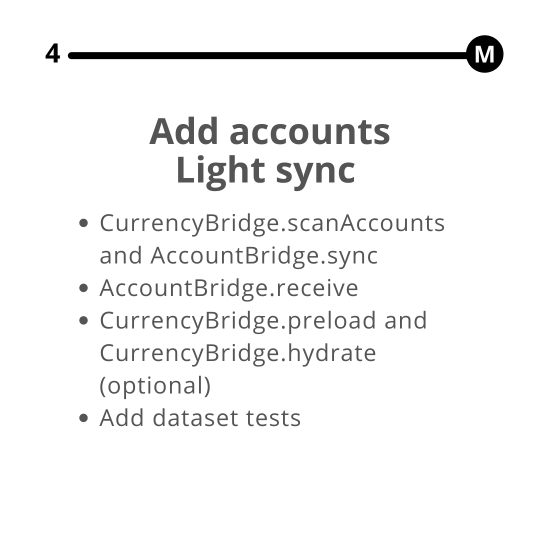 Add accounts: light sync