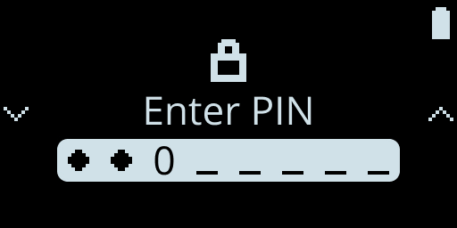 Nano Enter Code Pin